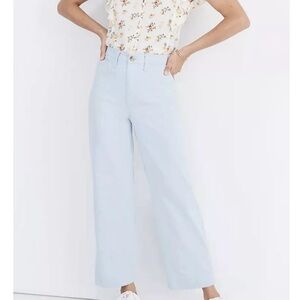 Madewell Emmett wide leg jeans